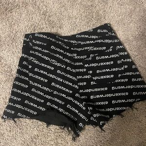 Alexander Wang denim shorts